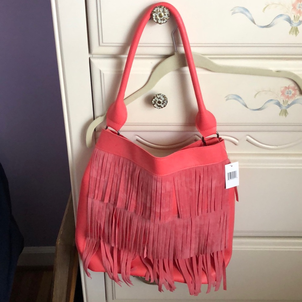 Fringe purse